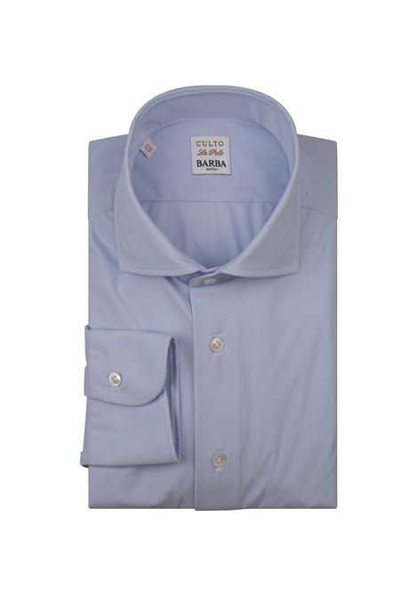 Camicia Culto In Cotone Oxford Azzurro BARBA | CKU13P01470260002