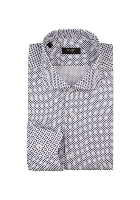 Camicia Culto Con Micropattern Geometrico BARBA | K1U13P01470610002