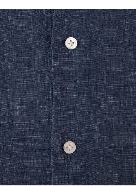 Camicia Dandy Life In Denim Blu Scuro BARBA | K1U13P01472540001