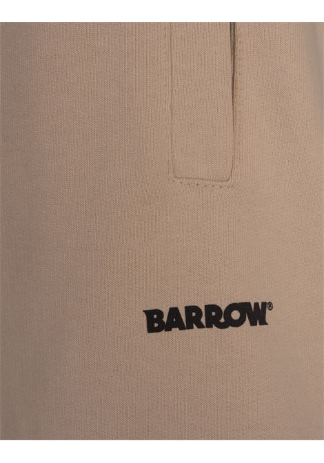 Fleece Bermuda Shorts in Beige BARROW | S5BWUABE082092