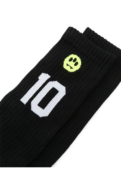 Black Socks With Print BARROW | S5BWUASO026110