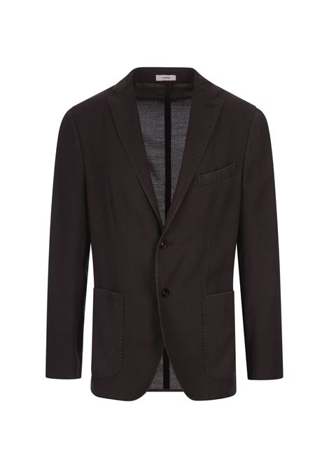 Giacca Destrutturata K-Jacket In Lana Marrone BOGLIOLI | N1302J-SB54080480