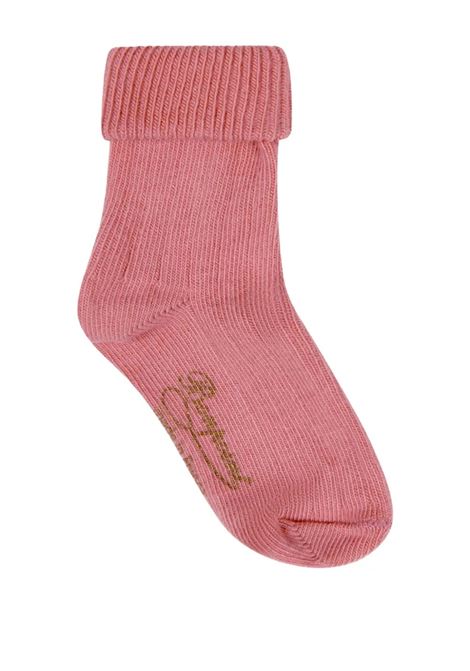 Calzini Days of the Week In Cotone Rosa Sfumato BONPOINT | PEBFVSEMAIN124