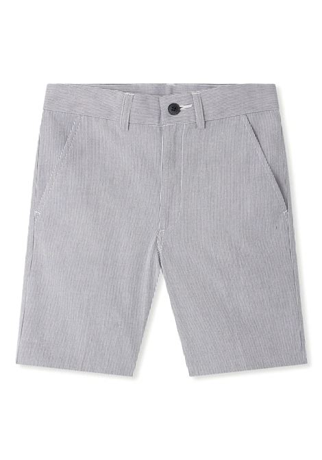 Shorts Ricamati Calvin con Sottili Righe Nere BONPOINT | S05BBEW00015299A