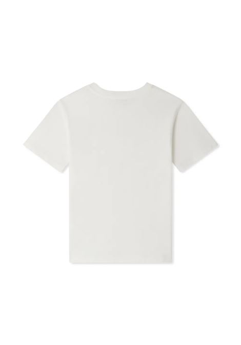 T-shirt Thibald Bianca con Stampa Auto BONPOINT | S05BTSK00018102