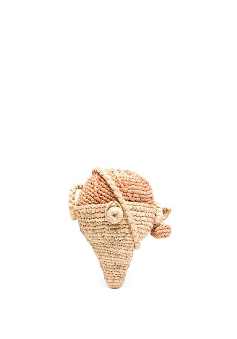 Borsa in Rafia Elida Con Stampa di Gelato BONPOINT | S05GBAW00004025