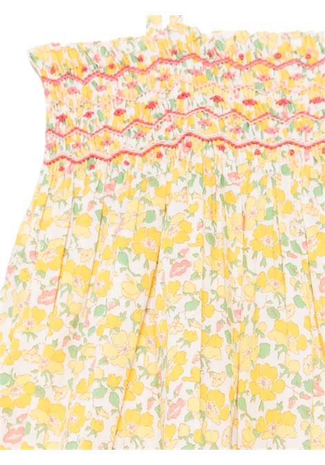 Blusa Arricciata Apolline In Tessuto Liberty Giallo BONPOINT | S05GBLW00021534B