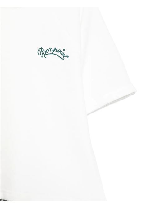 Abito Effie Bianco Con Gonna Quadri Verdi BONPOINT | S05GDRK00005448B