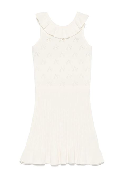 Abito Ebyle In Pizzo Bianco Con Volant BONPOINT | S05GDRK00021002