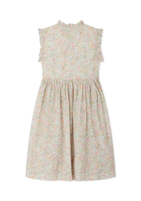 Abito Smockato e Ricamato Fabiola Realizzato con Tessuti Liberty BONPOINT | S05GDRW00039523B