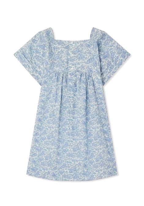 Abito Smock Paysanne In Tessuto Liberty Azzurro BONPOINT | S05GDRW00050510A