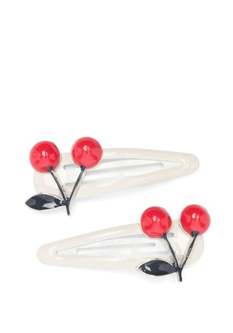 Fermagli per Capelli Felisa Bicolor con Motivi di Ciliegia BONPOINT | S05GHAW00028051