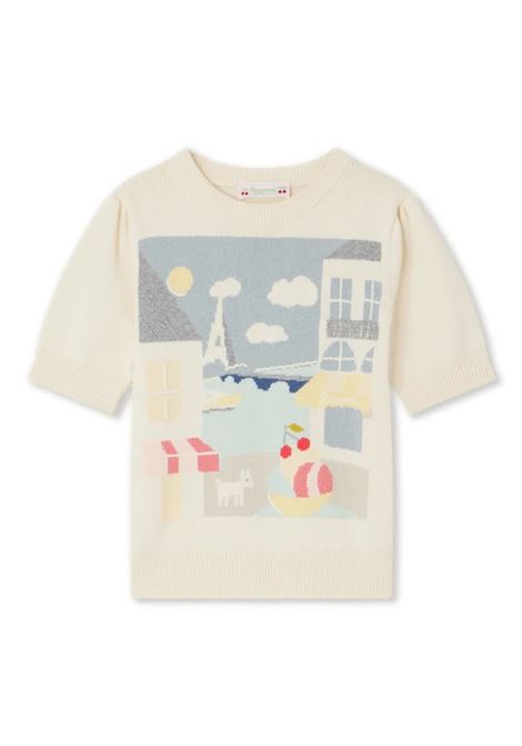 Maglione Elvira in Jacquard Ricamato a Mano BONPOINT | S05GJUK00004902