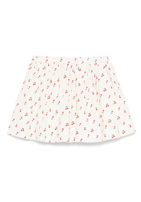 Gonna Suzon Bianca Con Stampa Ciliegie BONPOINT | S05GSKW00013651C