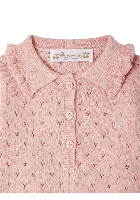Set Eliette Rosa Con Colletto In Punto Fantasia BONPOINT | S05NSEK00106023