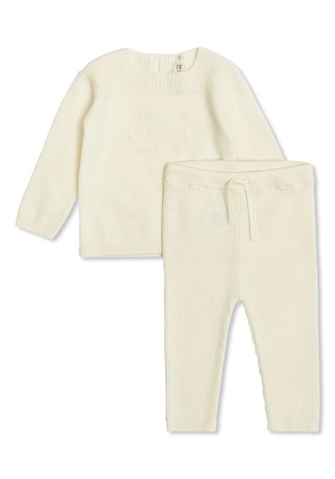 Completo Atimy In Lana e Cotone Ecrù BONPOINT | S05PSEK00003003
