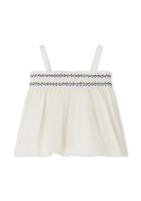 Blusa Arricciata Naomie Bianca BONPOINT | S05XBLW00015002