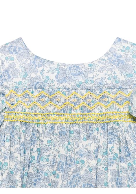 Blusa Arricciata Naomie In Tessuto Liberty Con Fiori Azzurri BONPOINT | S05XBLW00018510A