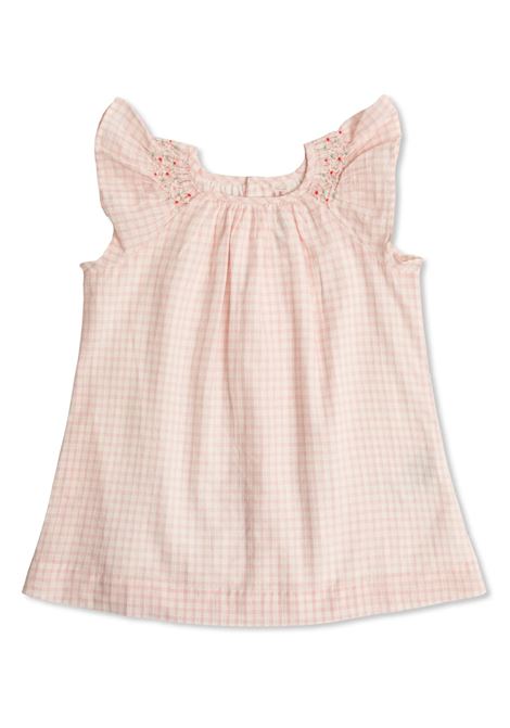 Abito Carmella a Quadri Smock Rosa BONPOINT | S05XDRW00002321