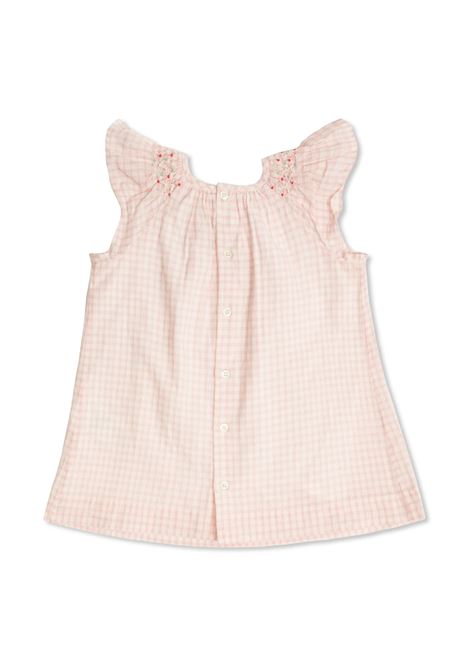 Abito Carmella a Quadri Smock Rosa BONPOINT | S05XDRW00002321