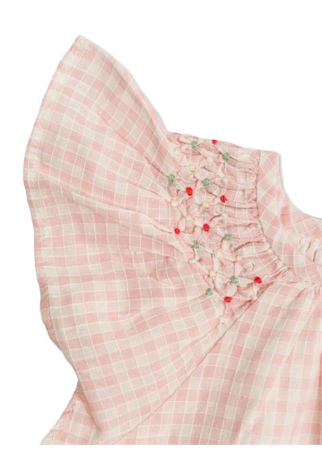 Abito Carmella a Quadri Smock Rosa BONPOINT | S05XDRW00002321