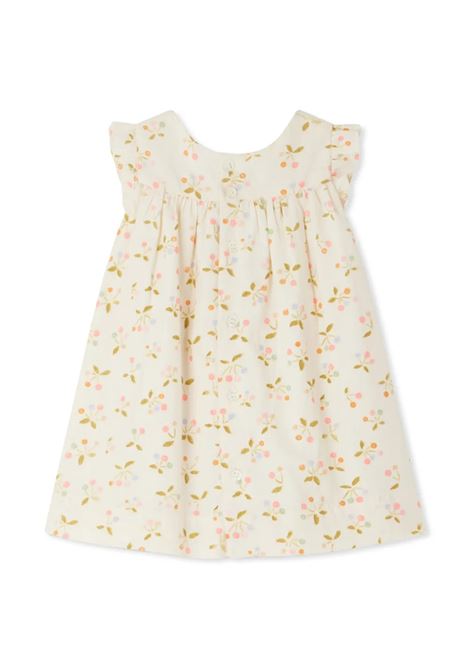 Clothibis Ruched Dress with Cherry Print BONPOINT | S05XDRW00006620