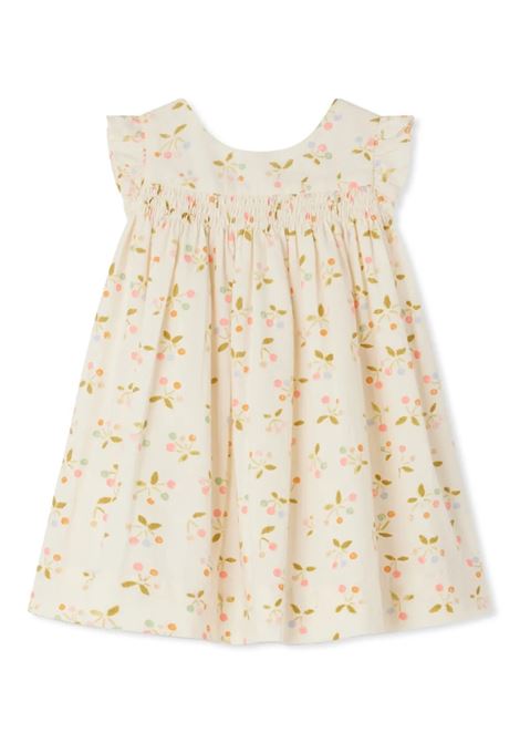 Clothibis Ruched Dress with Cherry Print BONPOINT | S05XDRW00006620