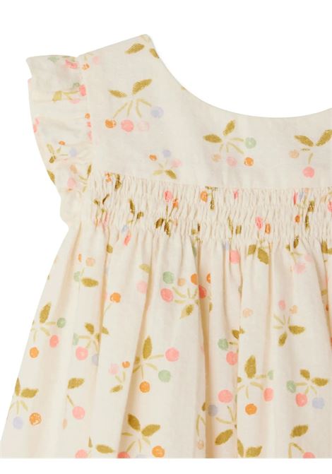 Clothibis Ruched Dress with Cherry Print BONPOINT | S05XDRW00006620