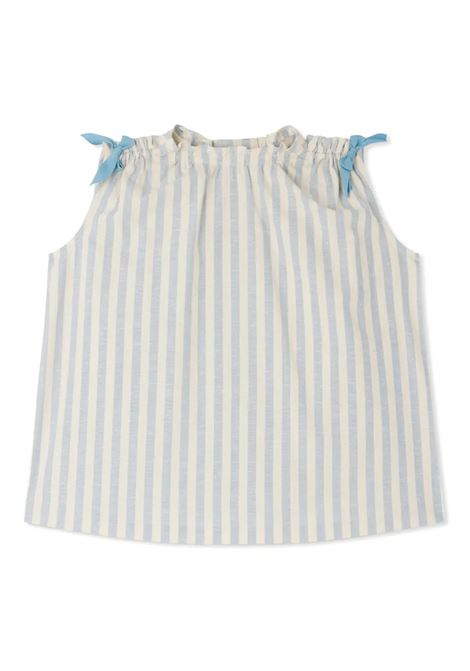 Abito a Righe Elvia Azzurro Con Fiocchi BONPOINT | S05XDRW00024210