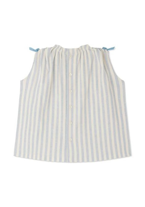 Abito a Righe Elvia Azzurro Con Fiocchi BONPOINT | S05XDRW00024210