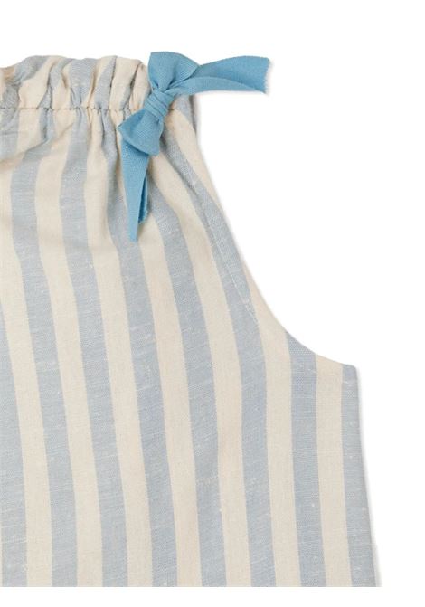Abito a Righe Elvia Azzurro Con Fiocchi BONPOINT | S05XDRW00024210