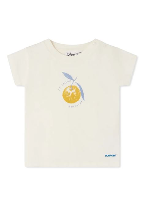 T-Shirt Tom Bianca Con Stampa Agrumi BONPOINT | S05YTSK00005104A