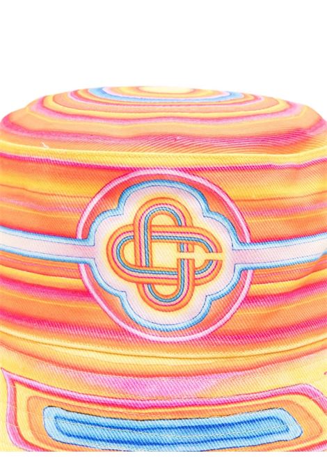 Cappello Bucket Low Rider in Denim Stampato Multicolor CASABLANCA | AS25-HAT-00302