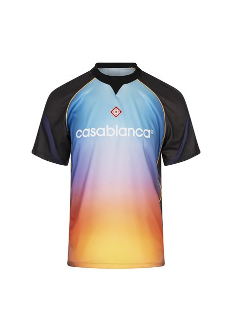 Gradient Football T-Shirt CASABLANCA | MS25-JTP-35301