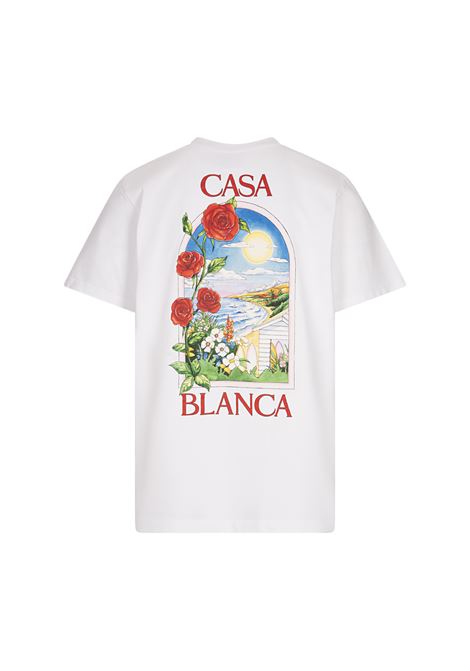 LA Days T-Shirt In White CASABLANCA | MS25-JTS-00112