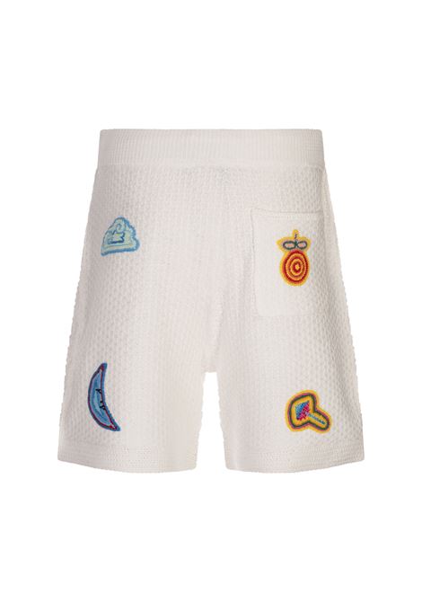Shorts All'Uncinetto Motif Bianchi CASABLANCA | MS25-KW-91601
