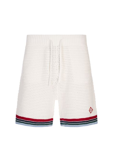 Shorts All'Uncinetto Gothic Bianchi CASABLANCA | MS25-KW-92101