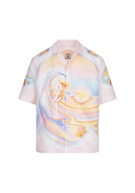 Camicia In Seta Psychedelic Nirvana CASABLANCA | MS25-SWM-04801