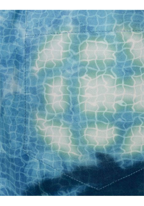 Poolside Emblem Shorts in Seta CASABLANCA | MS25-TR-01207