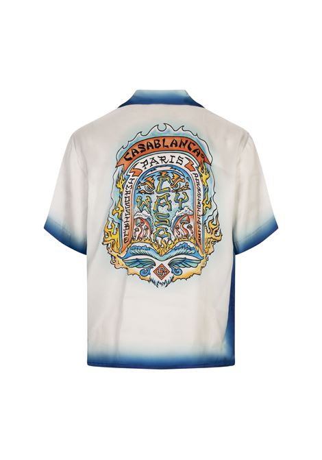 The Casa Way Skate Silk Shirt CASABLANCA | U-MS25-SH-00303
