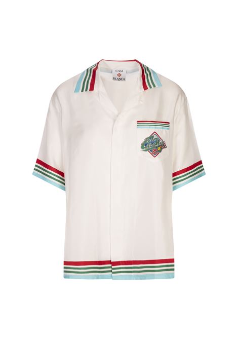 The Casa Way World Series Silk Shirt CASABLANCA | U-WS25-SH-00306