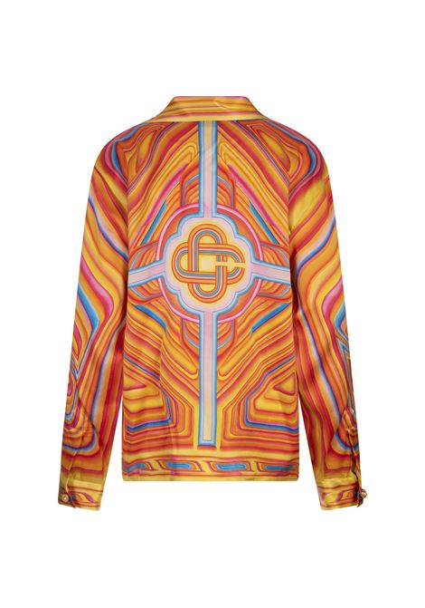 Camicia In Seta Low Rider a Maniche Lunghe CASABLANCA | U-WS25-SH-00601