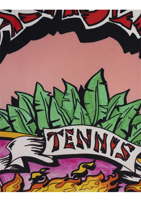 Camicia In Seta a Maniche Lunghe The Tennis Club CASABLANCA | U-WS25-SH-02102