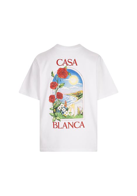 LA Days T-Shirt In White CASABLANCA | WS25-JTS-04602