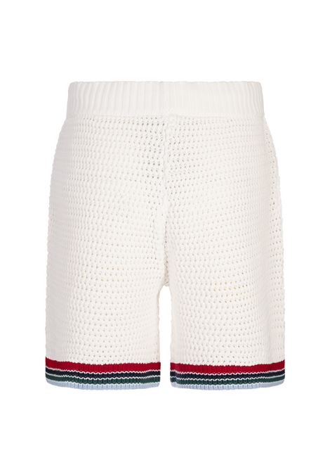 Shorts All'Uncinetto Gothic Bianchi CASABLANCA | WS25-KW-106401