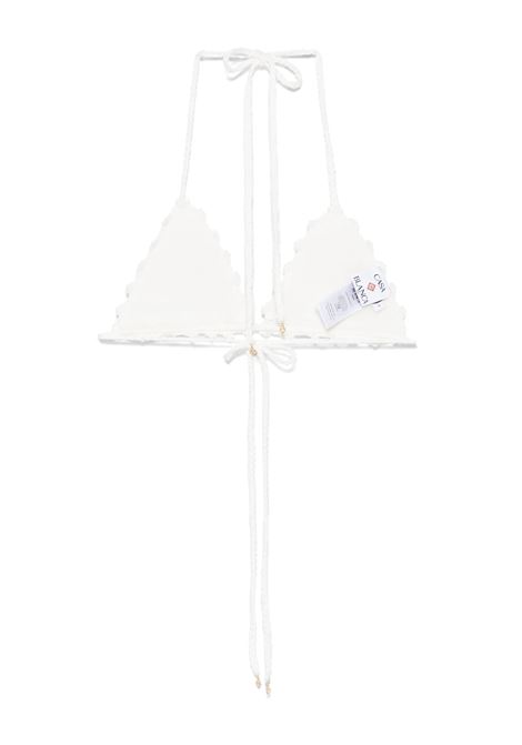 Top Bikini All'Uncinetto Motif Bianco CASABLANCA | WS25-KW-94201