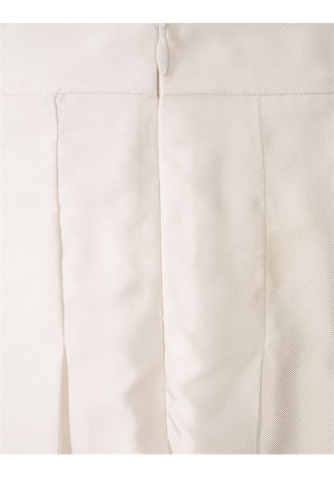 Casa Way World Series Pleated Silk Skirt CASABLANCA | WS25-SK-03202