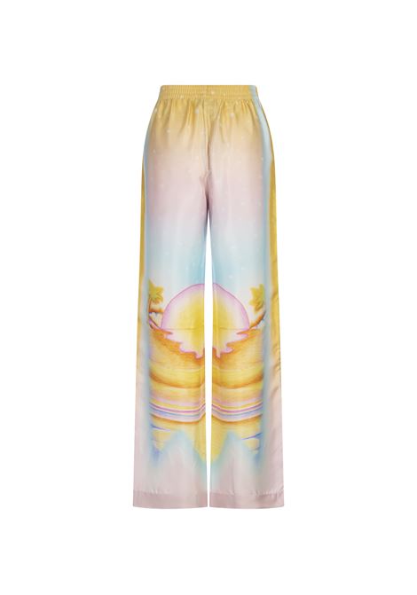 Pantaloni In Seta Psychedelic Nirvana CASABLANCA | WS25-TR-04901