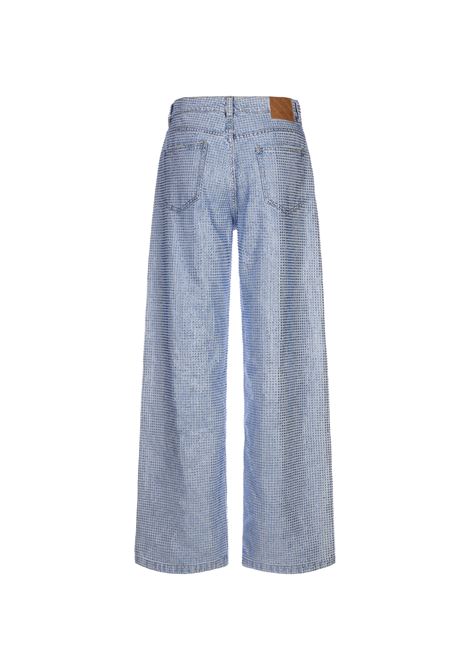 Crystal Embellished Jeans CASABLANCA | WS25-TR-27801