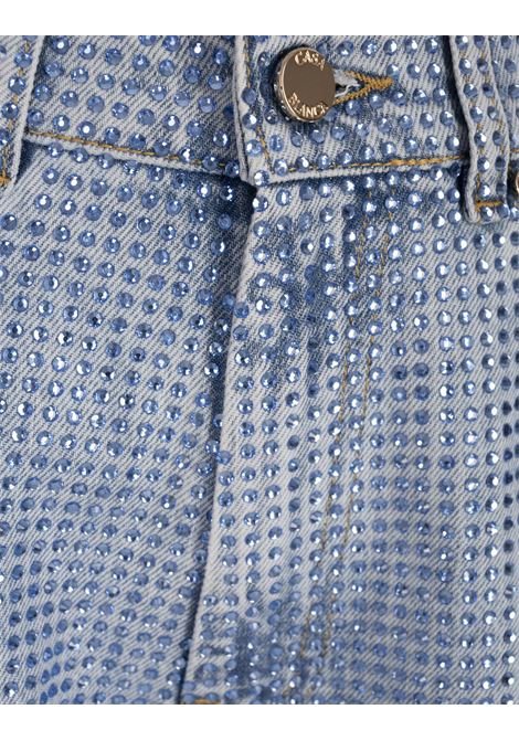 Crystal Embellished Jeans CASABLANCA | WS25-TR-27801